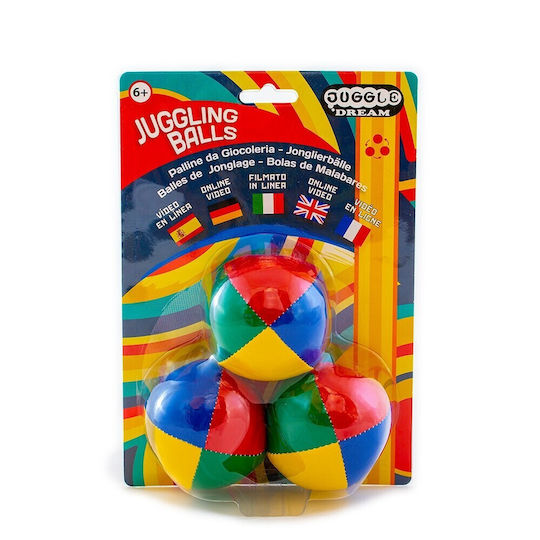 Juggle Dream Μπάλα Θαλάσσης 6.3 εκ. (3τμχ)