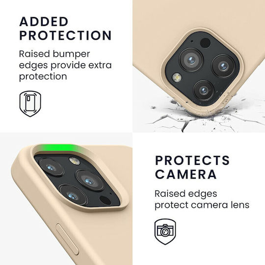 KWmobile Rubberized Back Cover Silicone (iPhone 13 Pro Max)