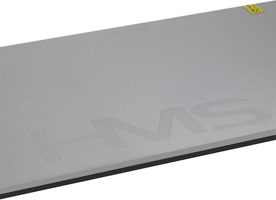 HMS Mfk01 Covor de exerciții fizice Pilates Gri cu curea de transport (110x55x1.5cm)