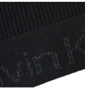 Beanie Unisex Beanie Knitted in Black color