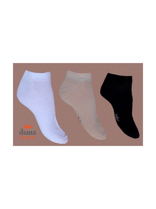 Diana Socken WHITE 1Pack