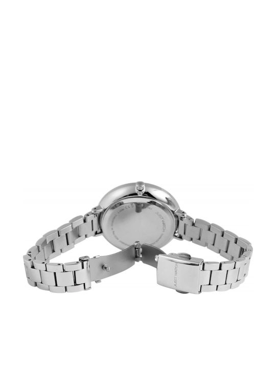Just Watch Women's Watch with Silver Metal Bracelet