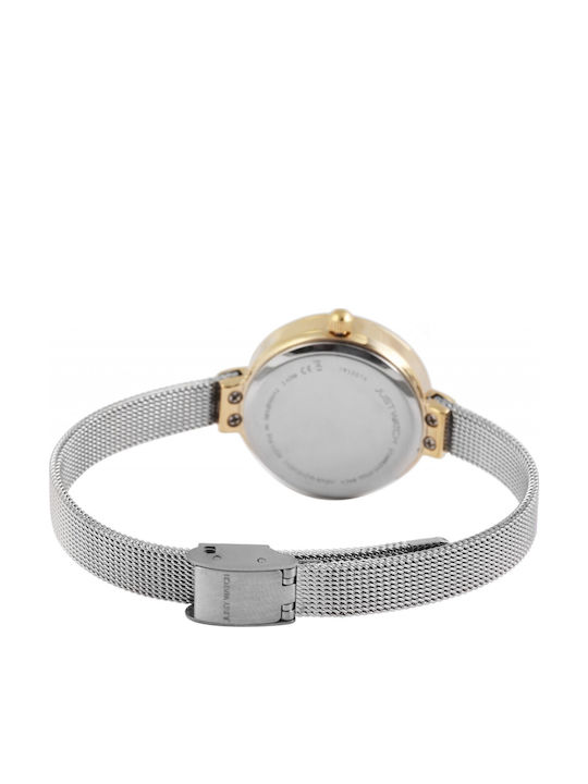 Just Watch Women's Watch with Silver Metal Bracelet