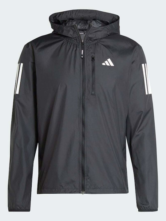Own the Run Athletic Jacket Windproof Black