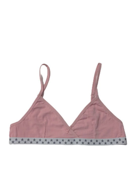 IDER Women's Bralette Bras Pink/Blue 2Pack