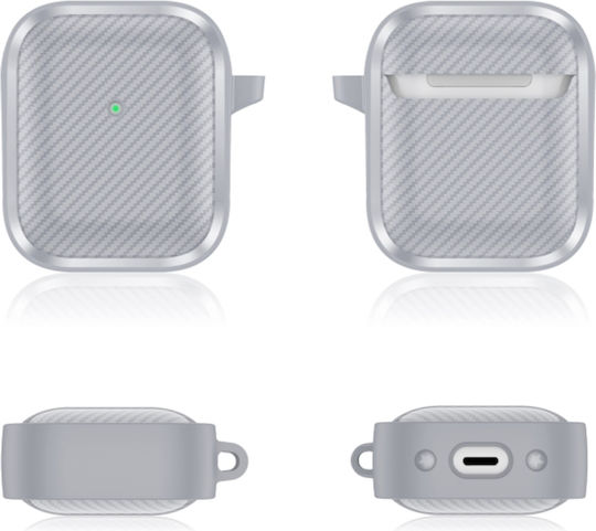 Sonique Carbon Brushed Калъф с кука в Меден цвят за Apple AirPods 3