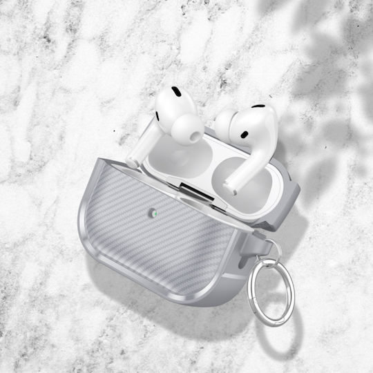 Sonique Carbon Brushed Калъф с кука в Меден цвят за Apple AirPods Pro 2