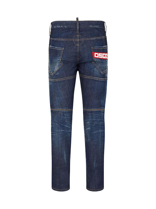 Tidy Biker Men's Jeans Pants Dark