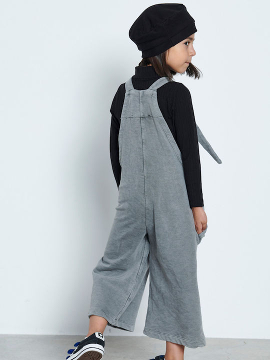 Melin Rose Kids Dungarees Grey