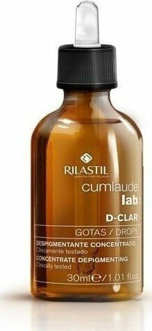 Rilastil D-Clar in Drops Serum Face with Vitamin C & Niacinamide for Radiance & Dark Spots 30ml