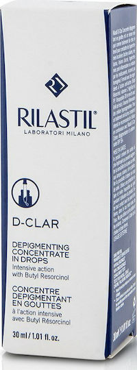 Rilastil D-Clar in Drops Serum Face with Vitamin C & Niacinamide for Radiance & Dark Spots 30ml