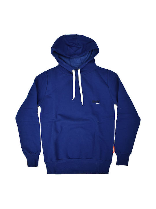 Paco & Co Men's Sweatshirt with Hood Blue