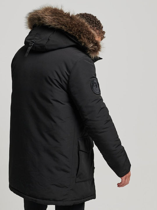 Everest Winter Jacket Parka Black