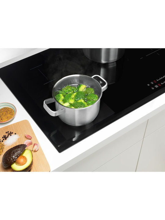 Electrolux Σετ Μαγειρικά Σκεύη από Ανοξείδωτο Ατσάλι Ασημί 3τμχ