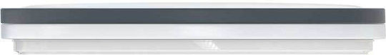 Modee Lighting Πλαφονιέρα Οροφής 33εκ. Μαύρη με Ενσωματωμένο LED