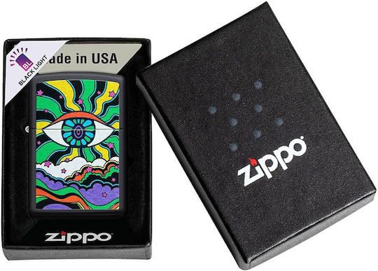 Zippo Eye Αντιανεμικός Αναπτήρας Φλόγας Πολύχρωμος