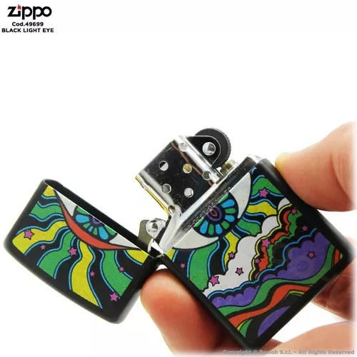 Zippo Eye Αντιανεμικός Αναπτήρας Φλόγας Πολύχρωμος