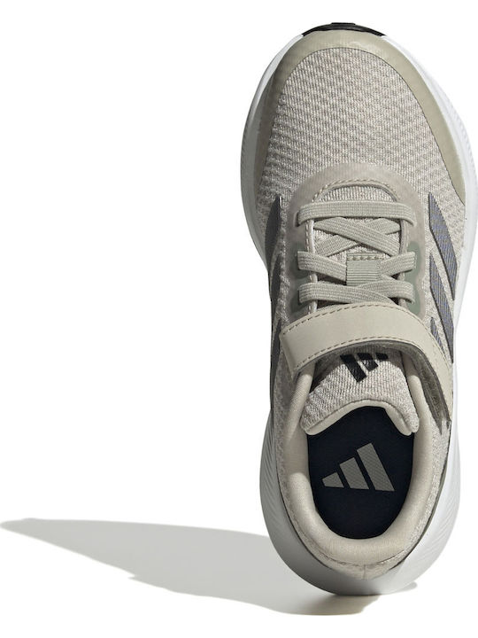 Runfalcon 3.0 El K Αθλητικά Παιδικά Παπούτσια Running με Σκρατς Μπεζ