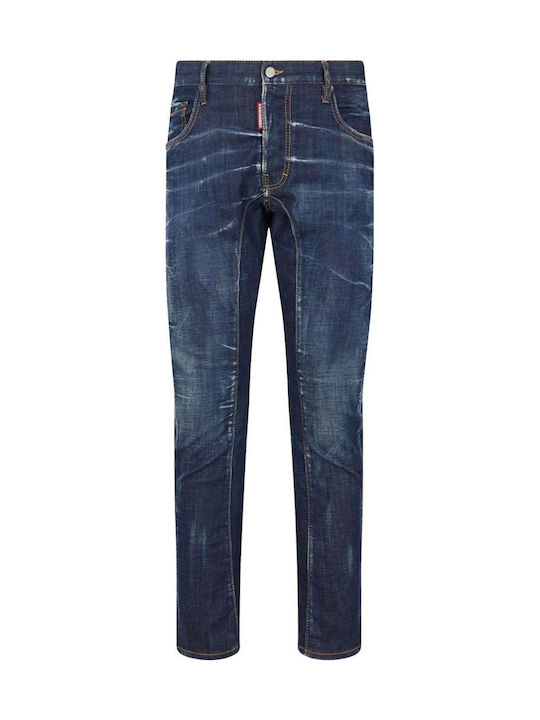 Tidy Biker Men's Jeans Pants Dark