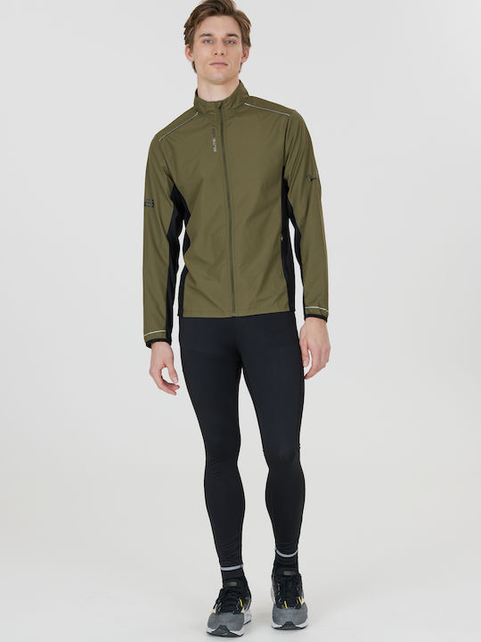 Elite Lab Men's Winter Jacket Windproof Ivy Green.