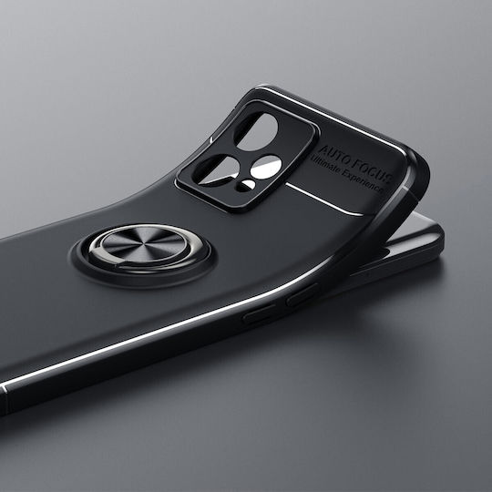 Ancus Autofocus Shock Proof Back Cover Πλαστικό Μαύρο (Realme 9 5G / 9 Pro)