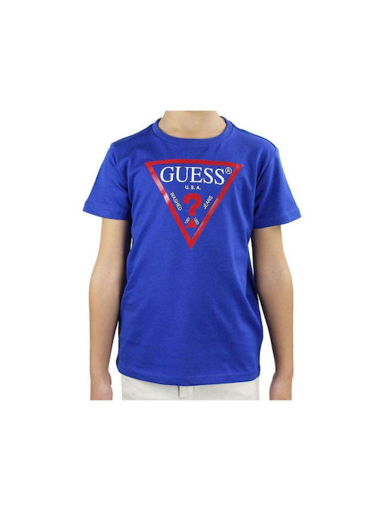 Guess Tricou pentru copii Albastru