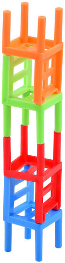 Board Game Falling Chairs for 2-3 Players 4+ Years Old (EN) Jokomisiada