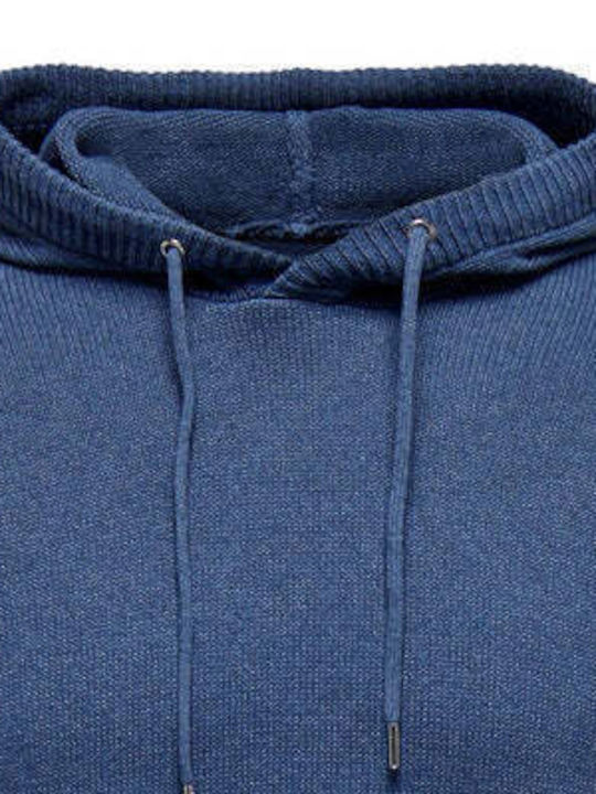 Only & Sons Men's Sweatshirt with Hood Blue