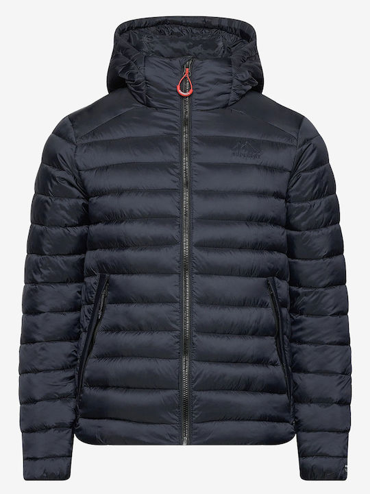 Superdry Fuji Geacă Sport Waterproof Albastru Marin M5011821A-98T