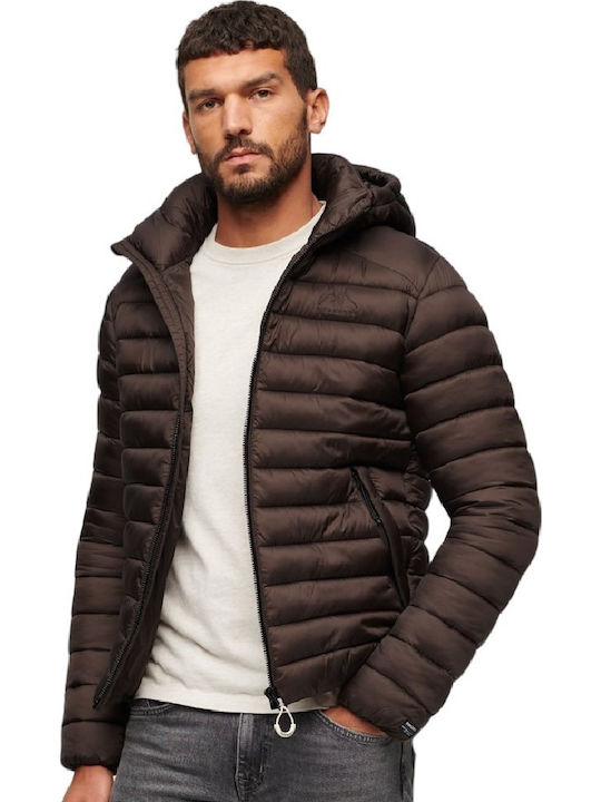 Fuji Athletic Jacket Waterproof Brown