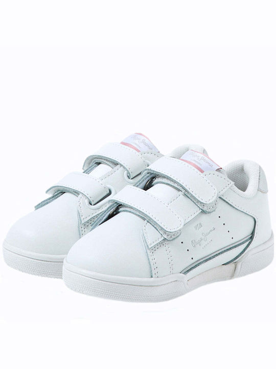 Pepe Jeans Kids Sneakers Lambert White