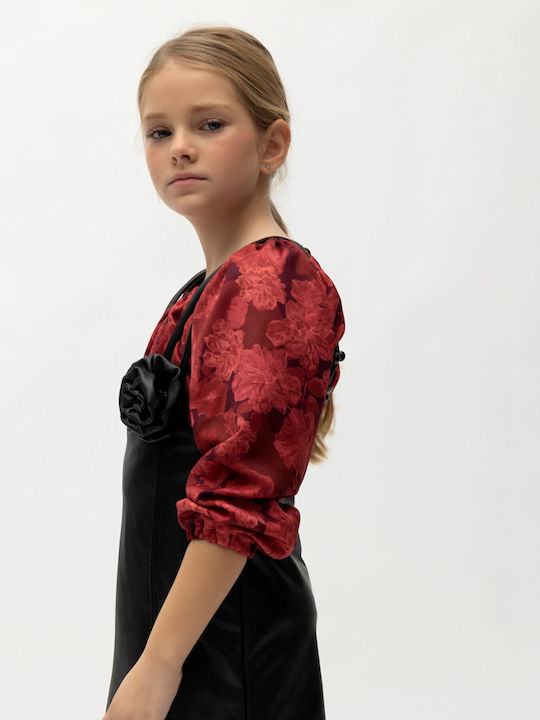 Alice Kids Blouse Long Sleeve Bordeaux