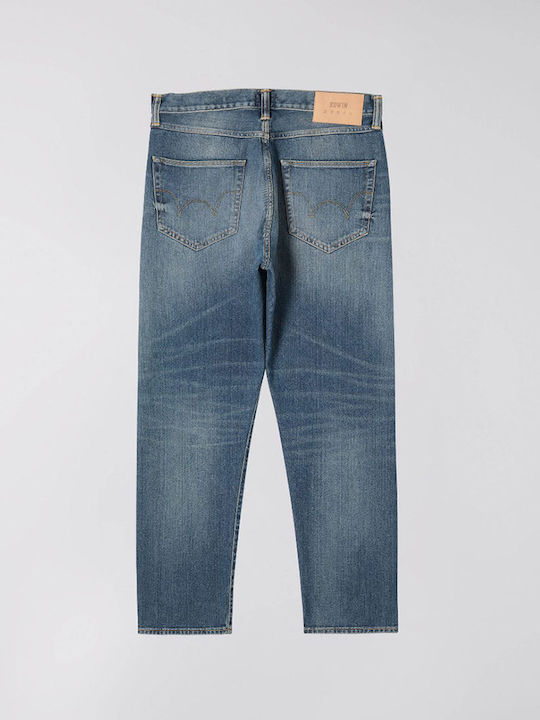 Herren Jeanshose mit Slim Verjüngt Passform Blau