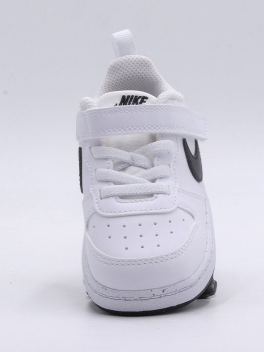 Court Borough Παιδικά Sneakers με Σκρατς Λευκά DV5458-104