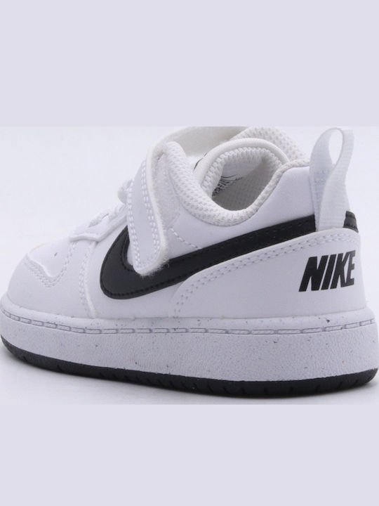 Court Borough Παιδικά Sneakers με Σκρατς Λευκά DV5458-104