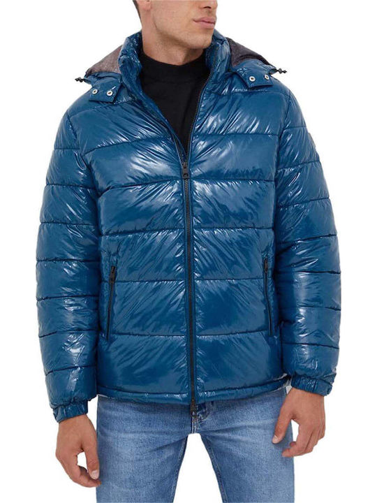 Winter Jacke Puffer Wasserdicht und Winddicht PETROL