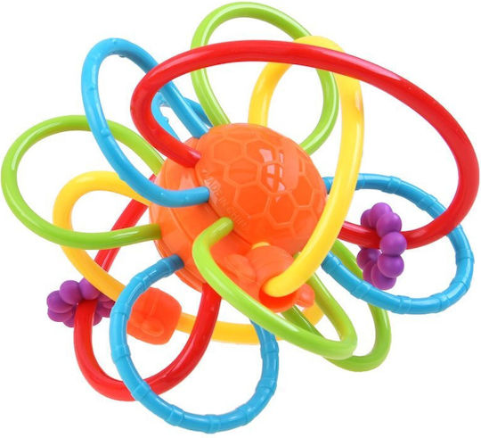 Hola Toys Μασητική Κουδουνίστρα Οδοντοφυΐας από Πλαστικό για 3 m+
