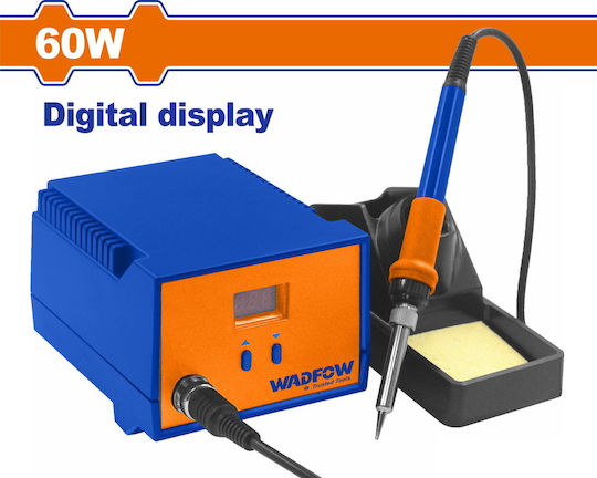 Wadfow Σταθμός Κόλλησης Ρεύματος 60W με Ρύθμιση Θερμοκρασίας