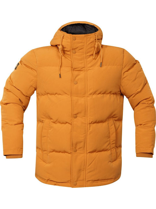 Everest Short Winter Jacket Puffer Yellow