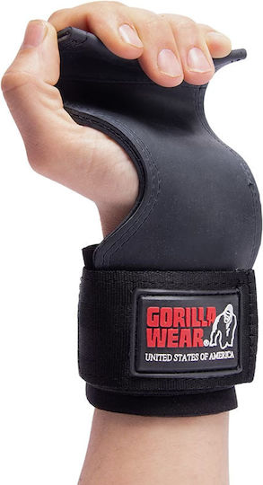 Gorilla Wear Gorilla Wear Περικάρπια Άρσης Βαρών Μαύρα 2 τμχ