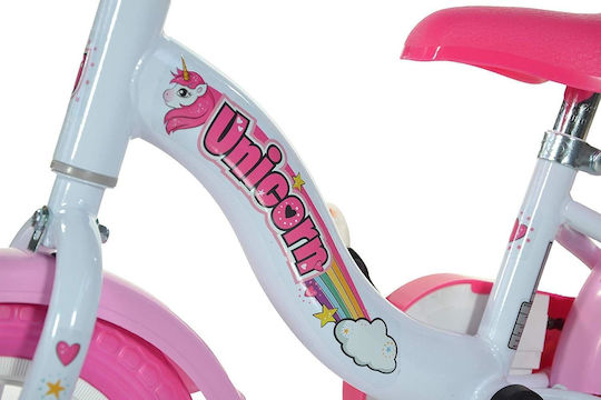 Dino Bikes Unicorn 10" Παιδικό Ποδήλατo BMX Ροζ