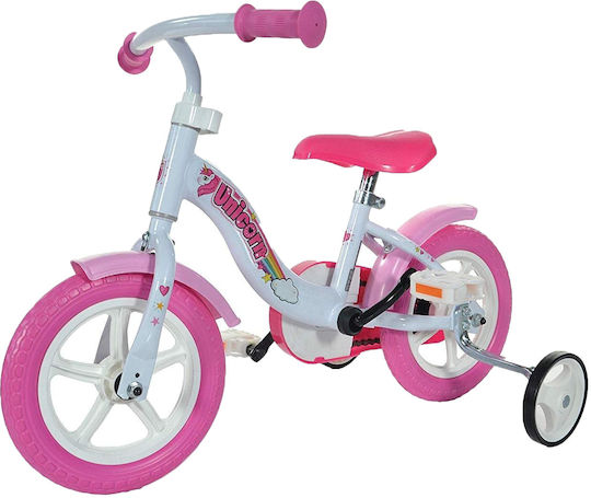 Dino Bikes Unicorn 10" Παιδικό Ποδήλατo BMX Ροζ