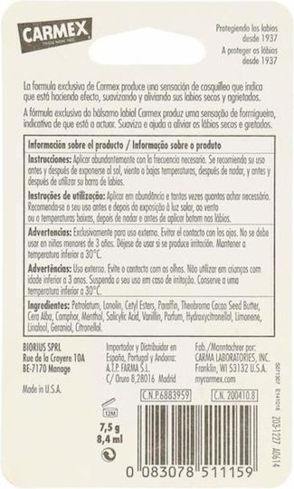 Carmex Classic Lip Balm 7.5gr