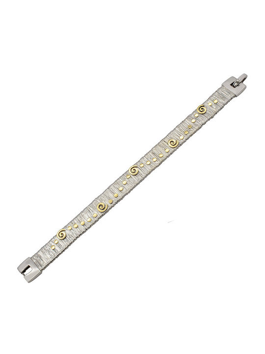 Savvas Design Set mit Halskette aus Weißgold 18K