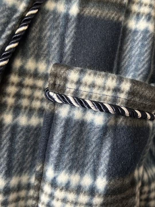 Koyote Winter Herren-Robe Blue