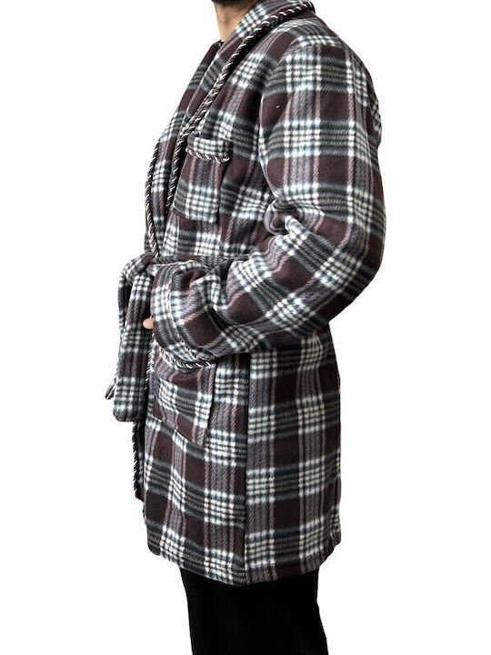 Koyote Winter Herren-Robe Blue