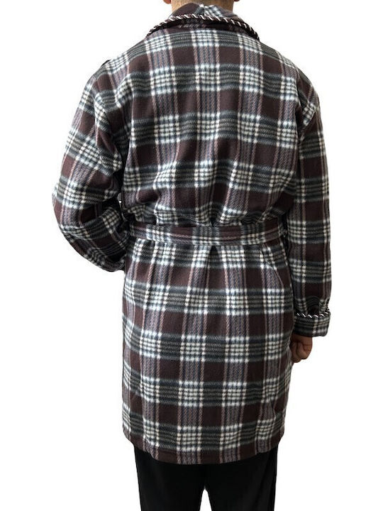 Koyote Winter Herren-Robe Blue