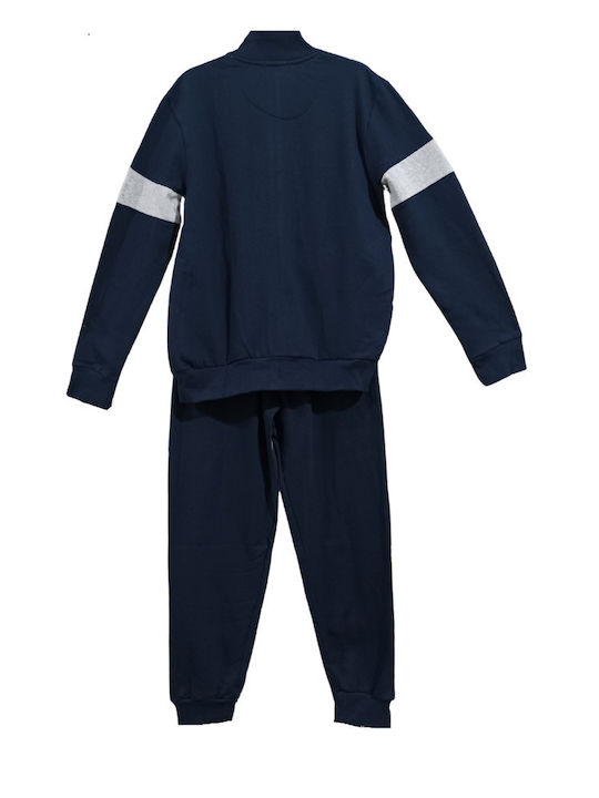 Nottingham Men's Winter Cotton Pajamas Set BLUE