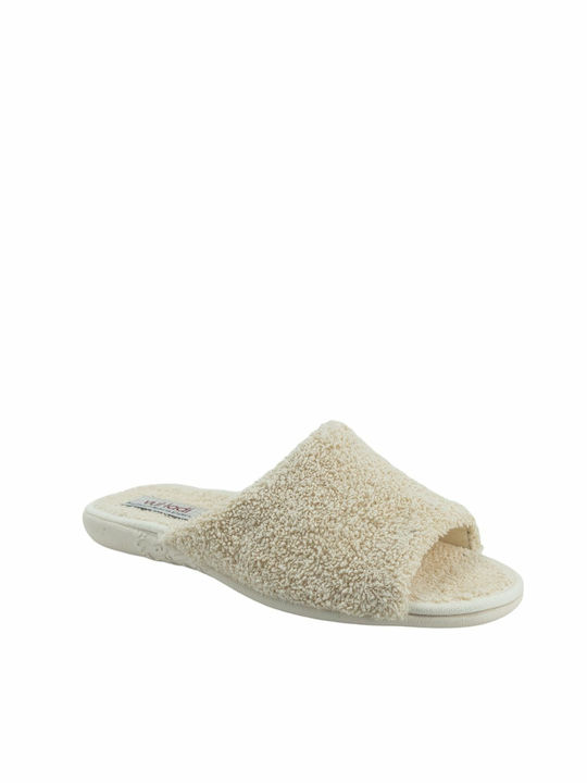 Vulladi Winter Women's Slippers in Beige color