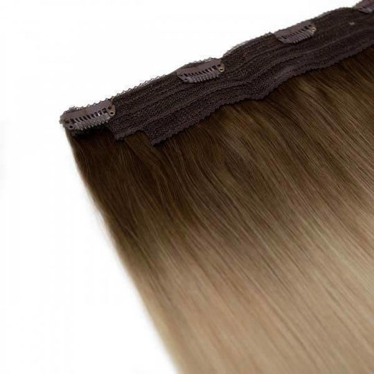 Seamless1 Τρέσα με Clip με Φυσική Τρίχα Ρεμί 55cm 1